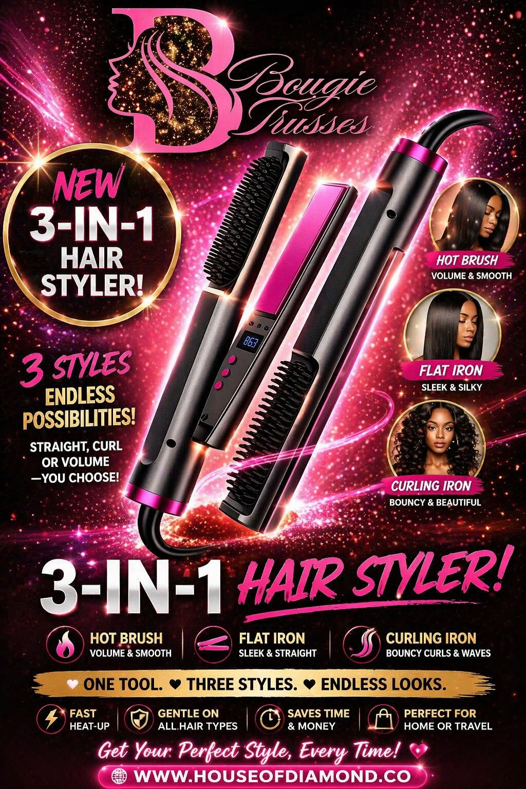 3-in-1 multi styler