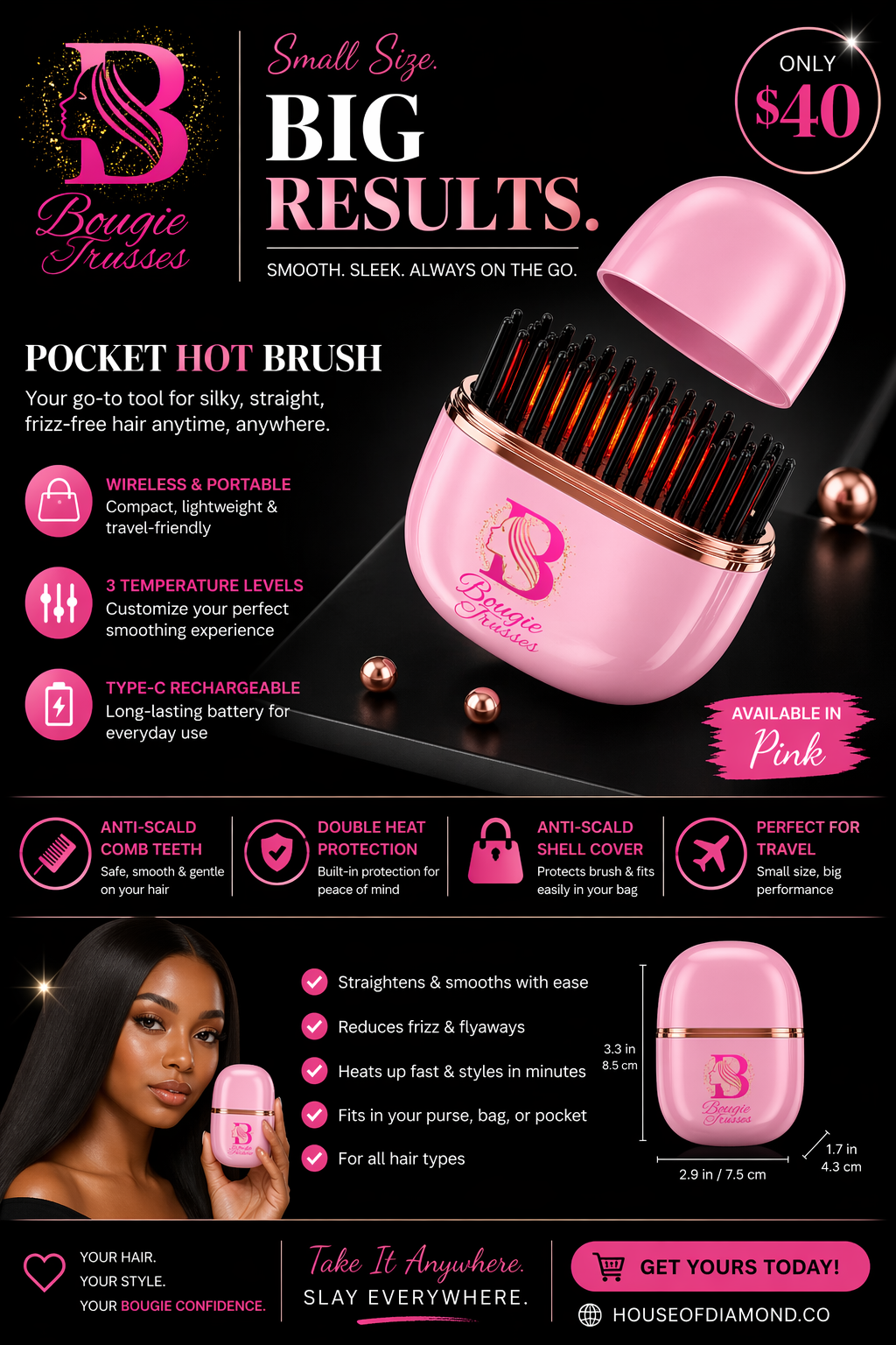 Pocket Hot Brush