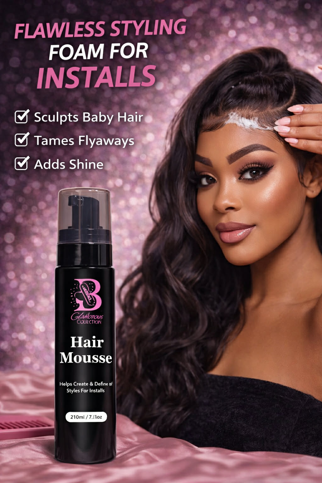 Bougie Hair Mousse